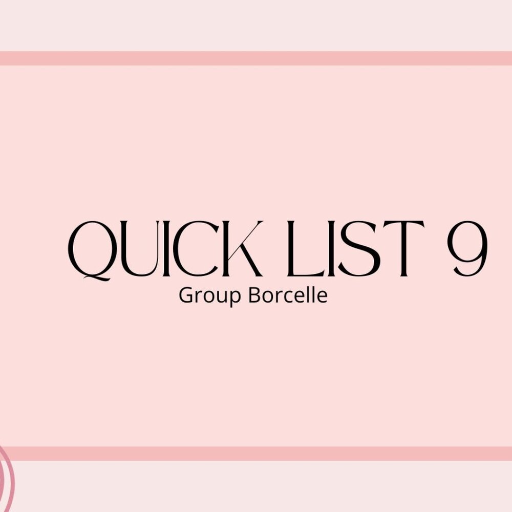 Quick List #9